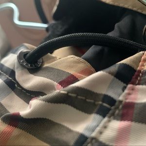 Reversible Burberry Vintage Check Hooded Jacket